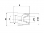 BMC Intake Replacement Filter - 63mm/ 2.5"